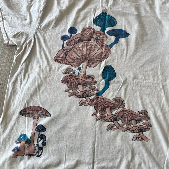 Womens Project Social T Urban Outfitters Cream Kindness Tshirt - L/XL - Picture 4 of 5